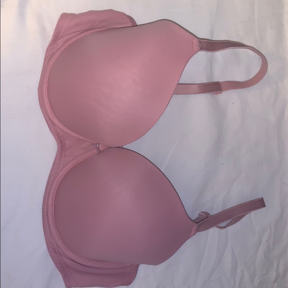 lights pink bra